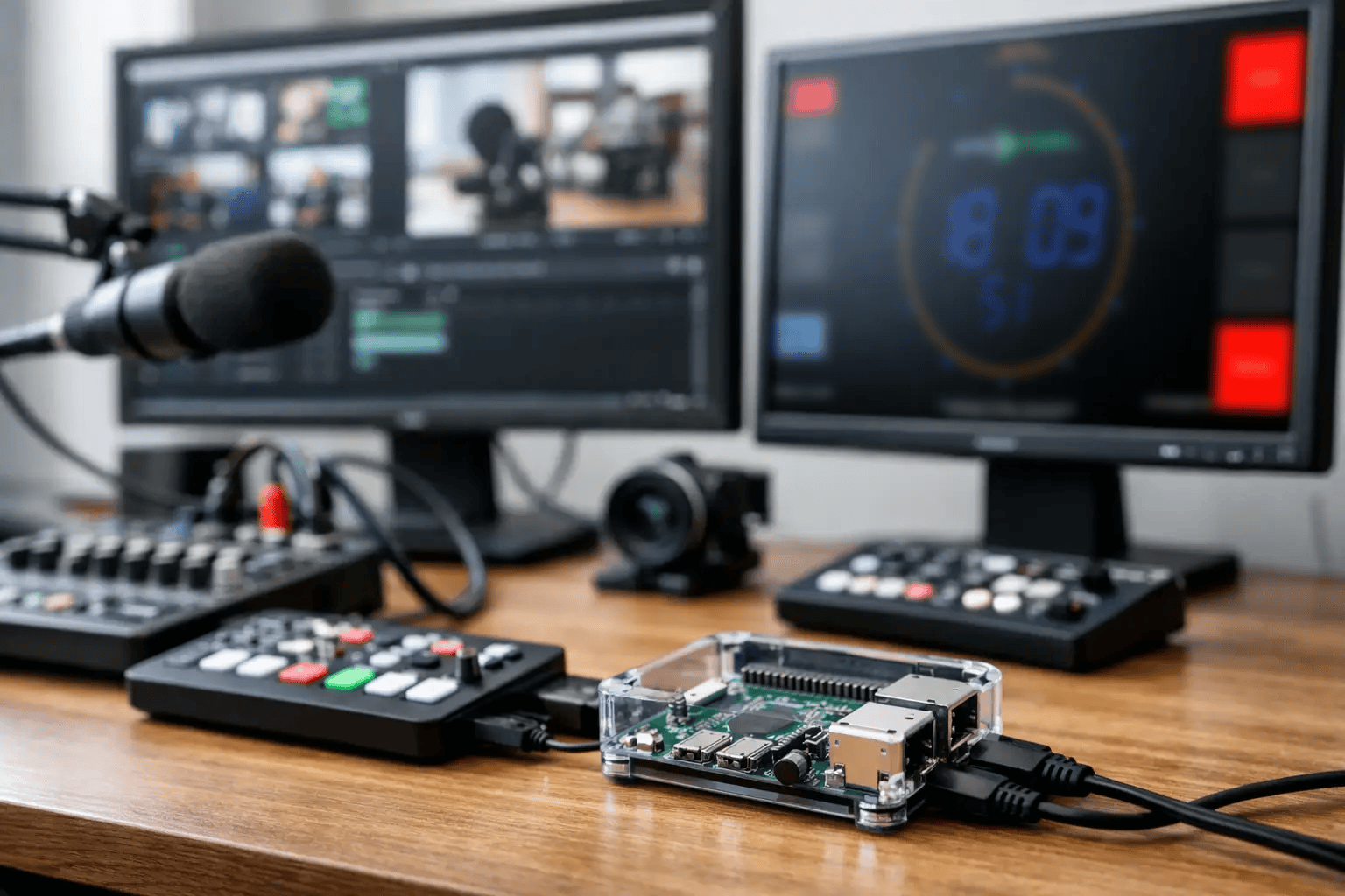 Broadcast Software for Raspberry Pi That Fits