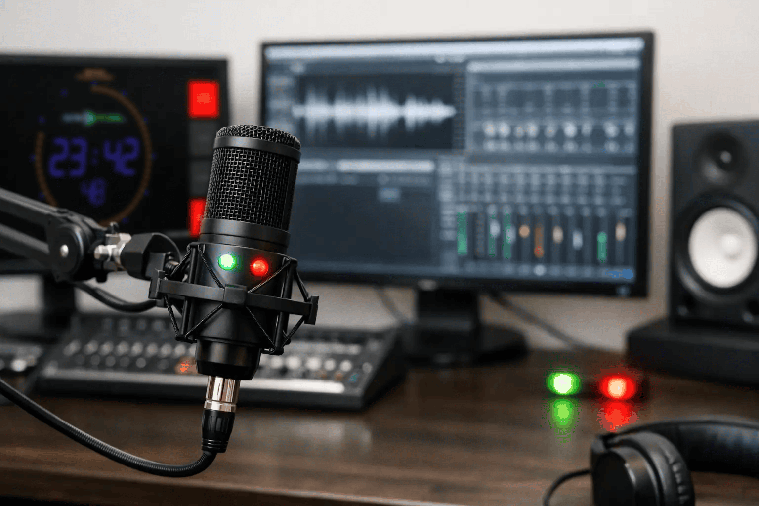 How to Show Microphone Status in Your Studio