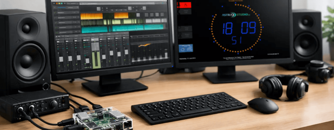 Preconfigured Raspberry Pi Studio Screen Setup