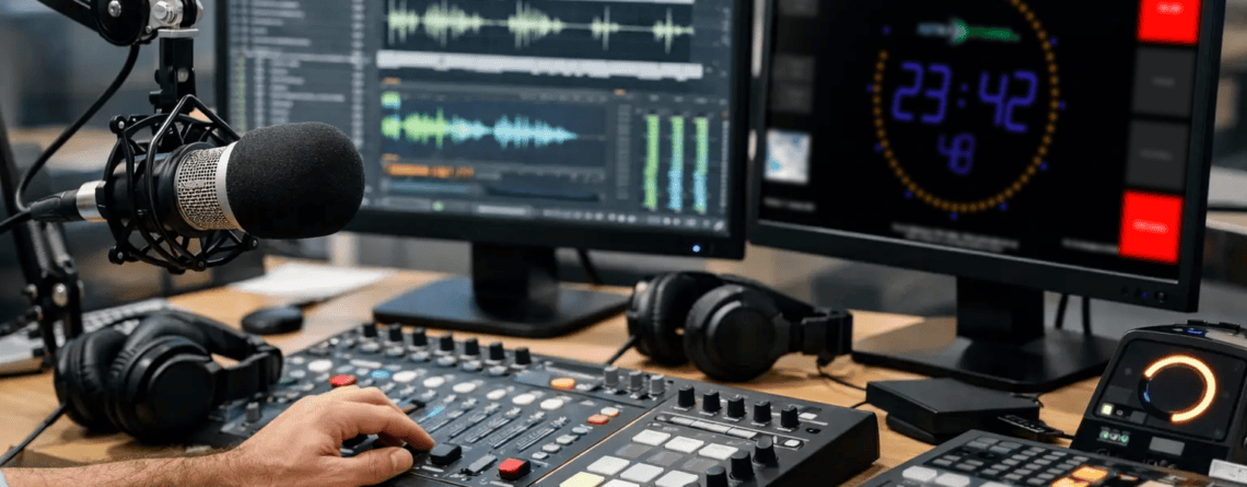 Web Radio Studio Software for Reliable On-Air